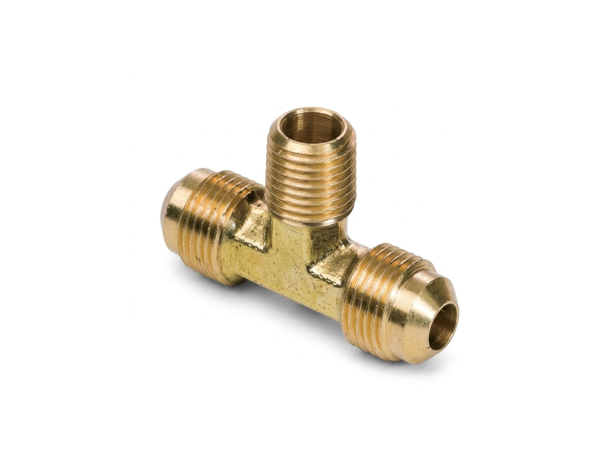 Conector TEE Flared 45°